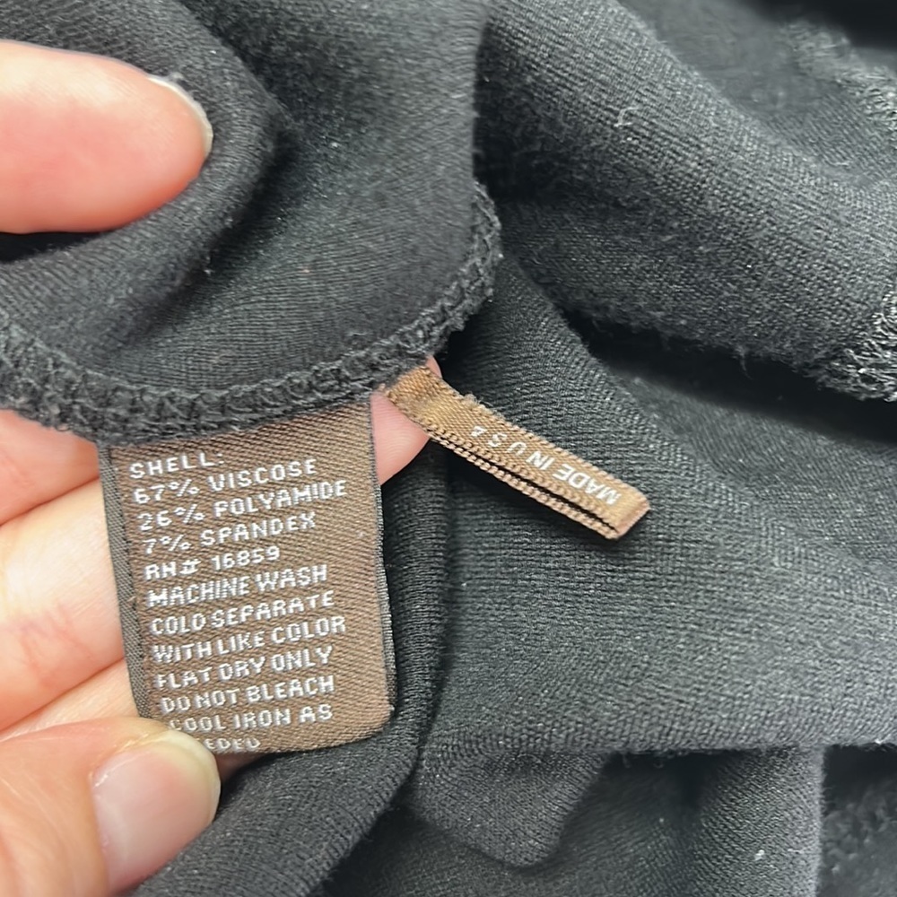 J. McLaughlin Black Leggings Women's Small Stretchy‎ Classic Casual - Picture 8 of 8